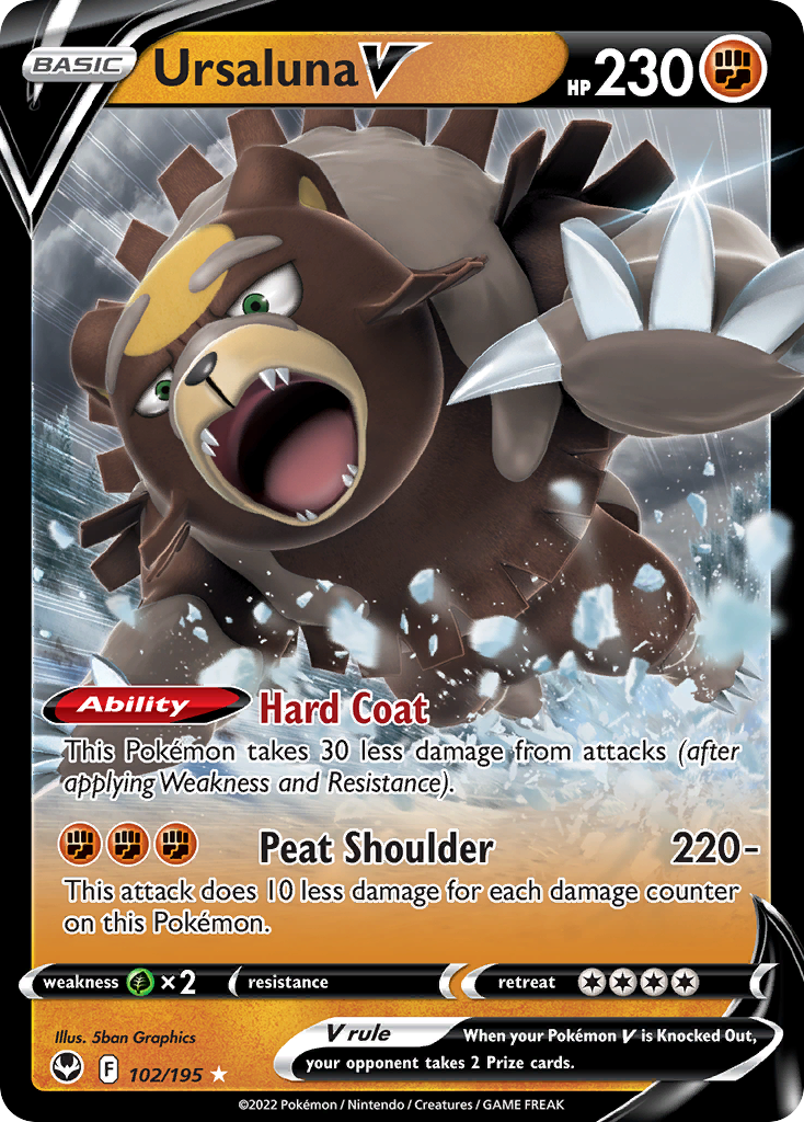 Silver Tempest Ursaluna V #102/195