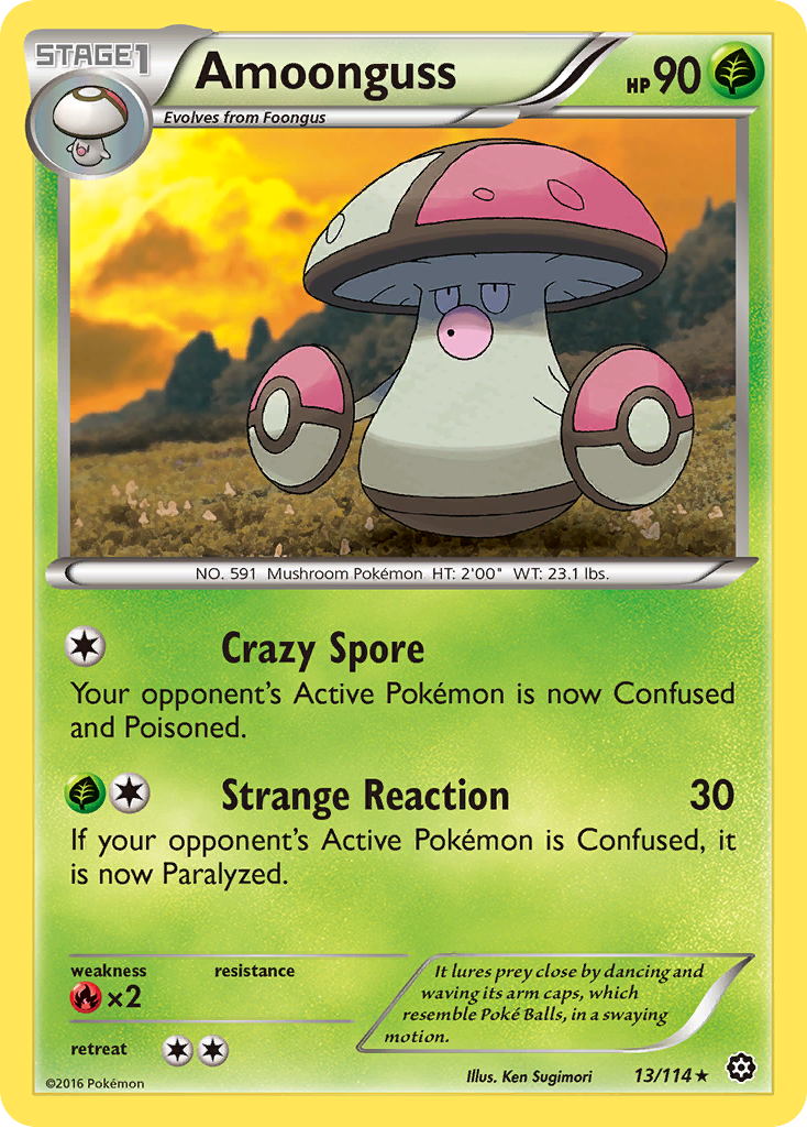 Steam Siege Amoonguss #13/114