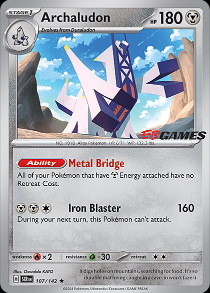 Stellar Crown Archaludon #107 EB Games Promo