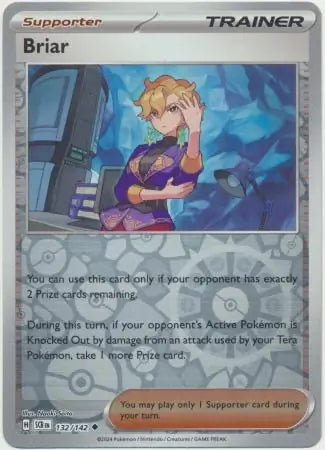 Stellar Crown Briar #132/142 reverse holo