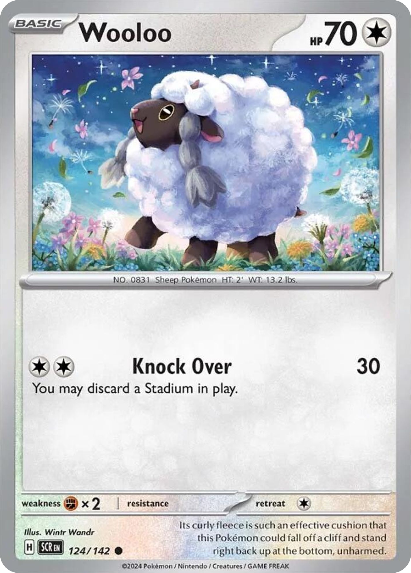 Stellar Crown Wooloo #124/142