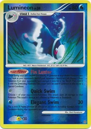 Stormfront Lumineon #4/100 reverse holo