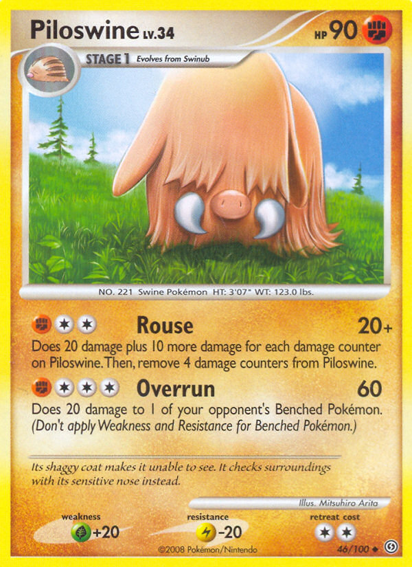 Stormfront Piloswine #46/100