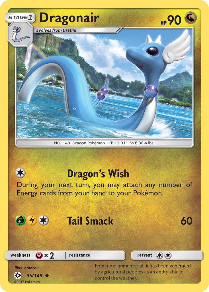 Sun & Moon Dragonair #95/149