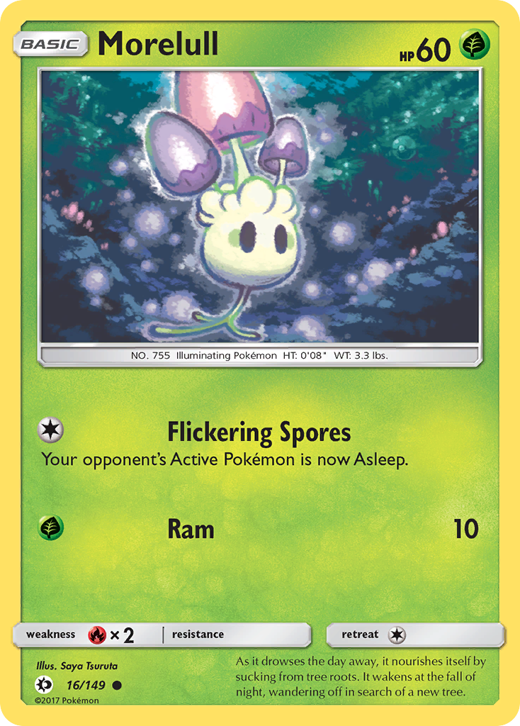 Sun & Moon Morelull #16/149