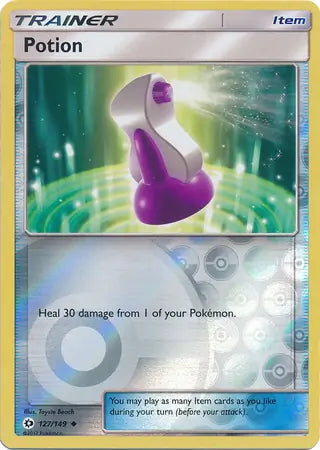 Sun & Moon Potion #127/149 reverse holo