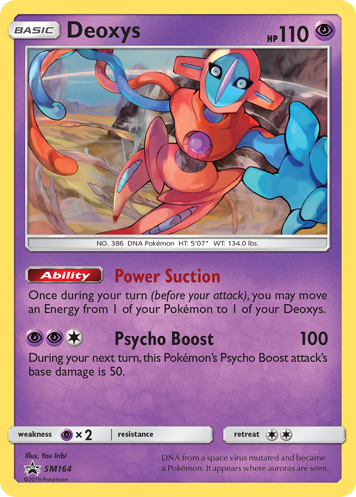 Sun & Moon Promo Deoxys #164