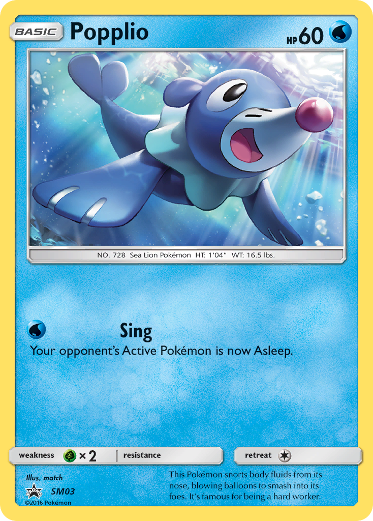 Sun & Moon Promo Popplio #3