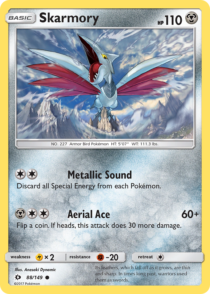 Sun & Moon Skarmory #88/149