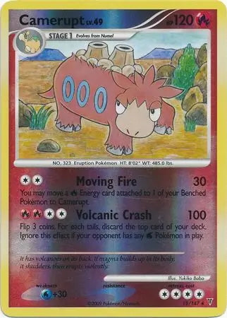 Supreme Victors Camerupt #18/147 reverse holo