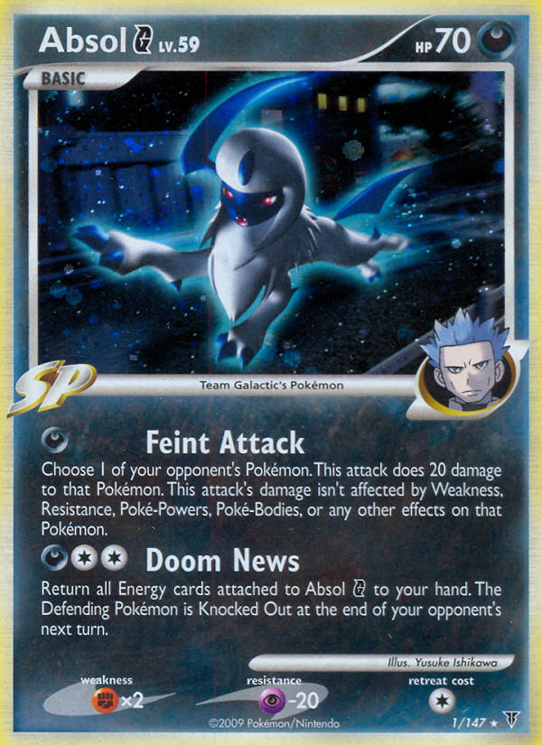 Supreme Victors Holo Absol G #1/147