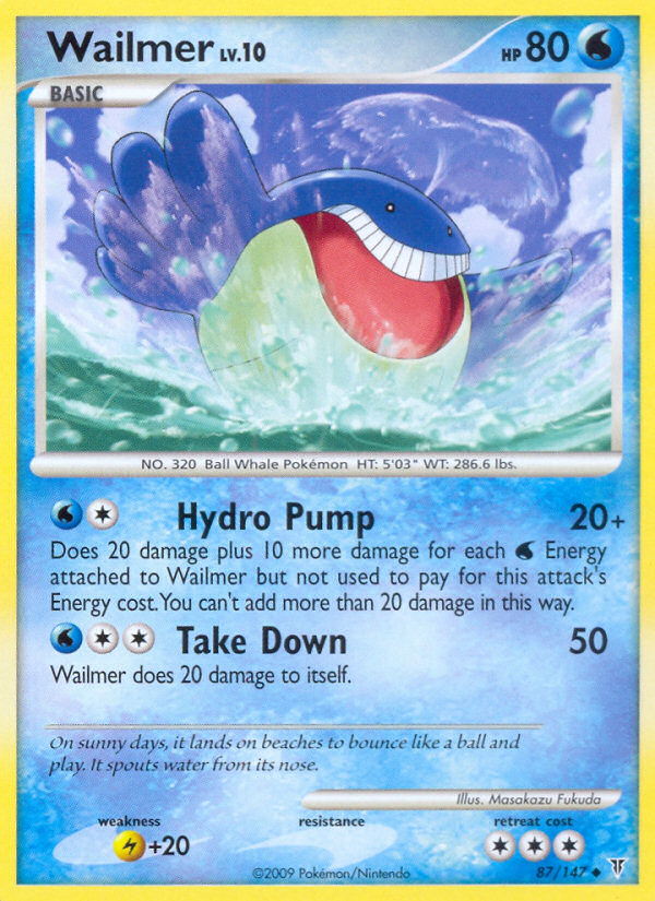 Supreme Victors Wailmer #87/147