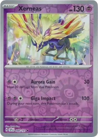 Surging Sparks Xerneas #88/191 reverse holo