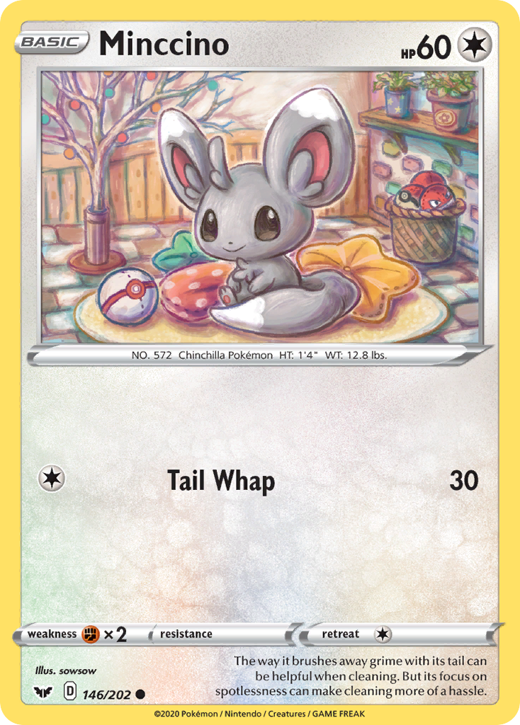 Sword & Shield Minccino #146/202