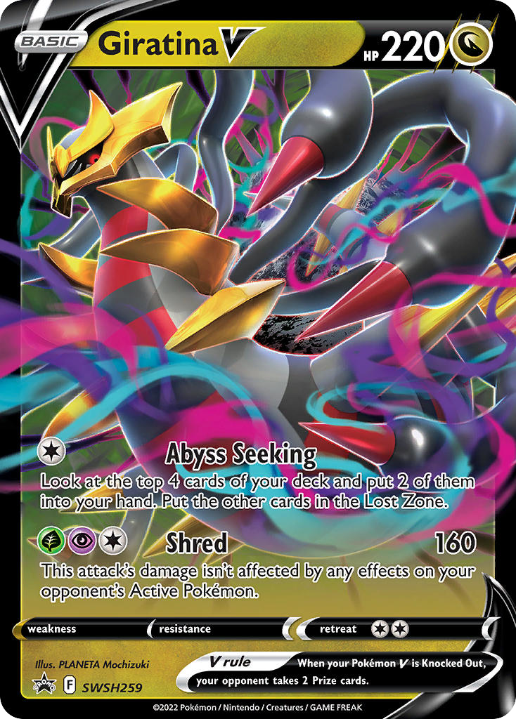 Sword & Shield Promo’s Giratina V #259