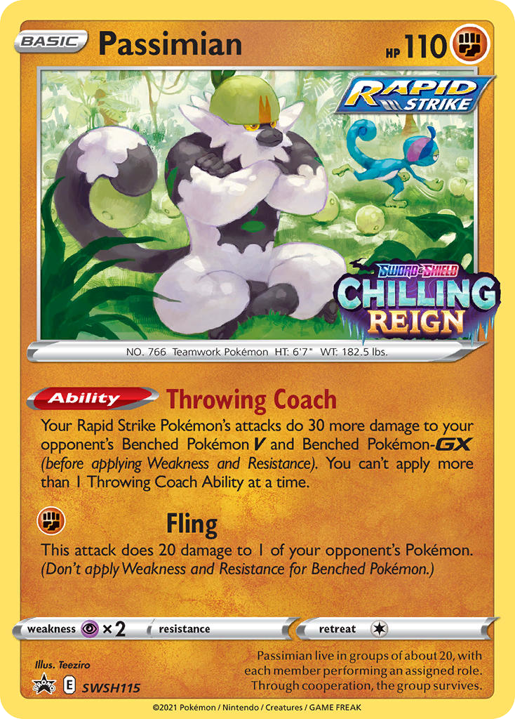Sword & Shield Promo's Holo Passimian #115