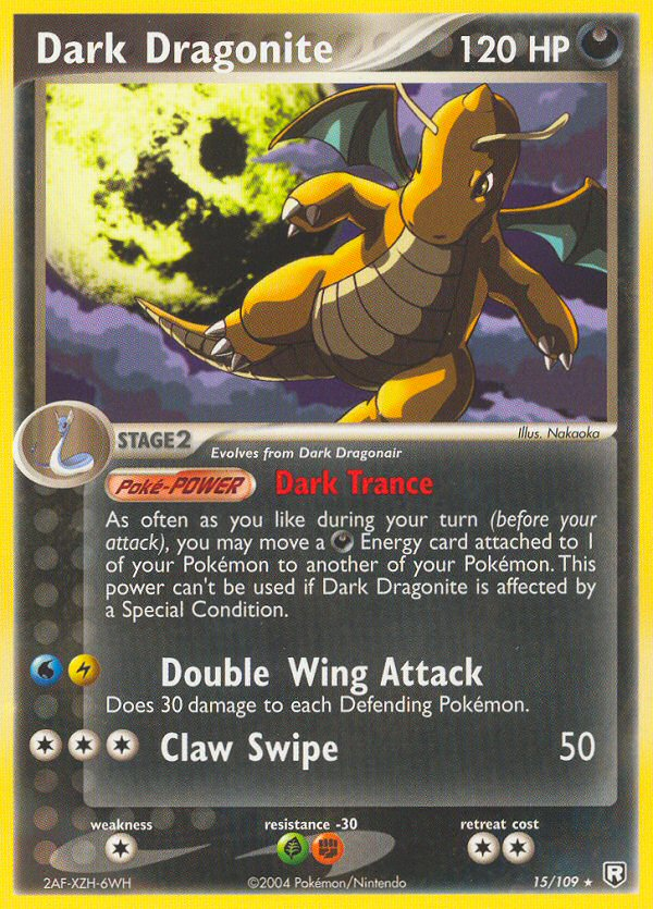 Team Rocket Returns Dark Dragonite #15/109