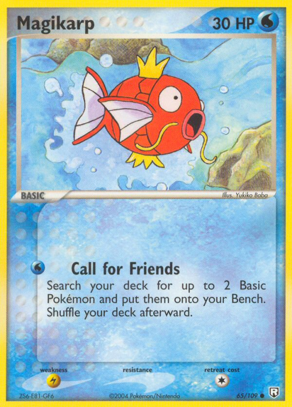 Team Rocket Returns Magikarp #65/109