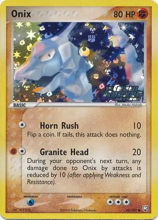 Team Rocket Returns Onix #69/109 reverse holo