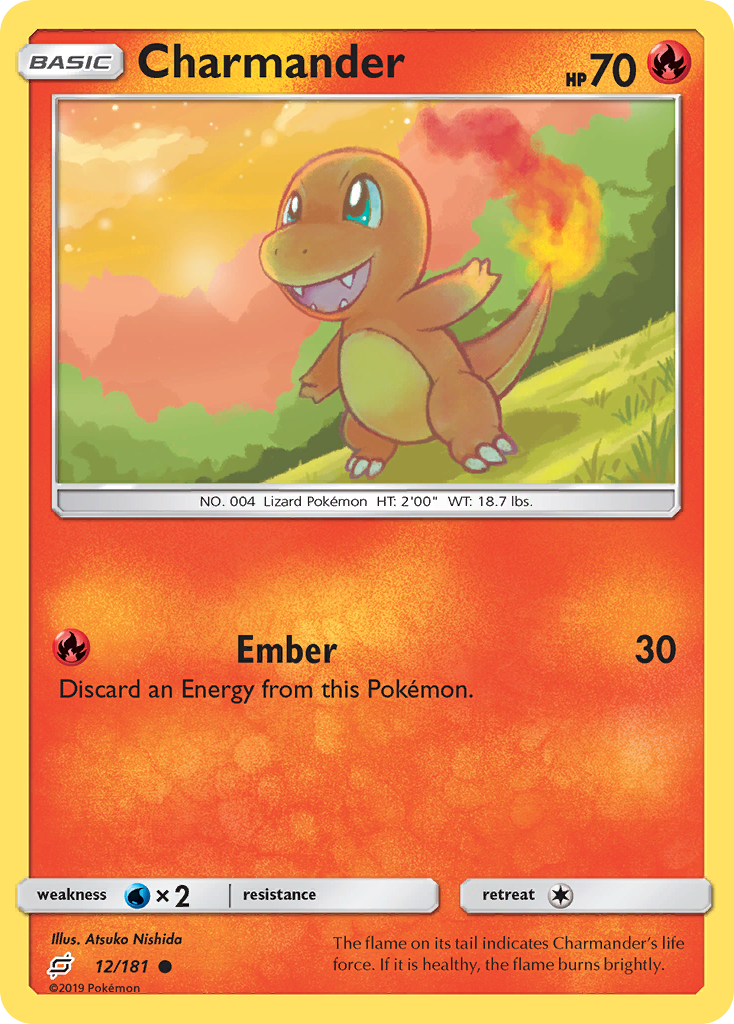 Team Up Charmander #12/181
