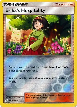 Team Up Erika’s Holo Hospitality #140/181 reverse holo