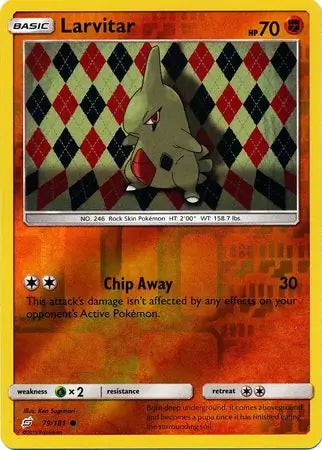Team Up Larvitar #79/181 reverse holo