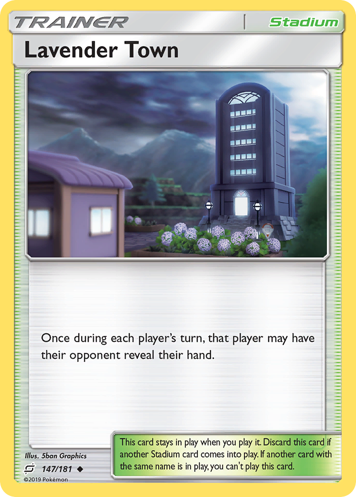 Team Up Lavender Town #147/181