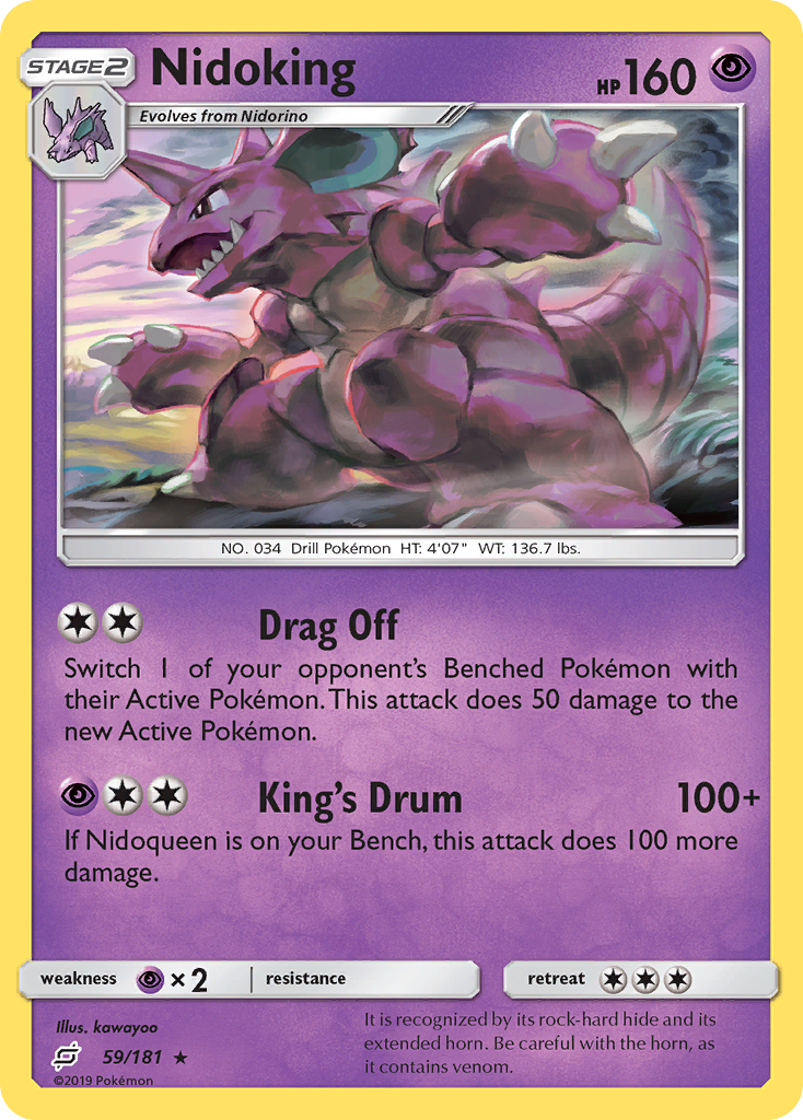 Team Up Nidoking #59/181