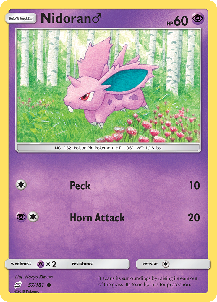 Team Up Nidoran♂ #57/181