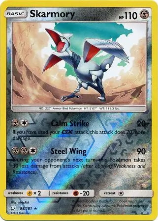 Team Up Skarmory #98/181 reverse holo