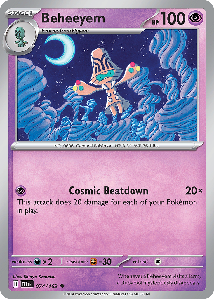 Temporal Forces Beheeyem #74/162
