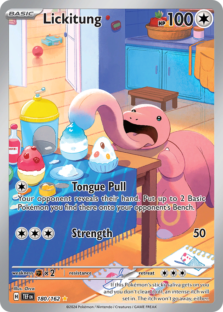 Temporal Forces Lickitung #180/162