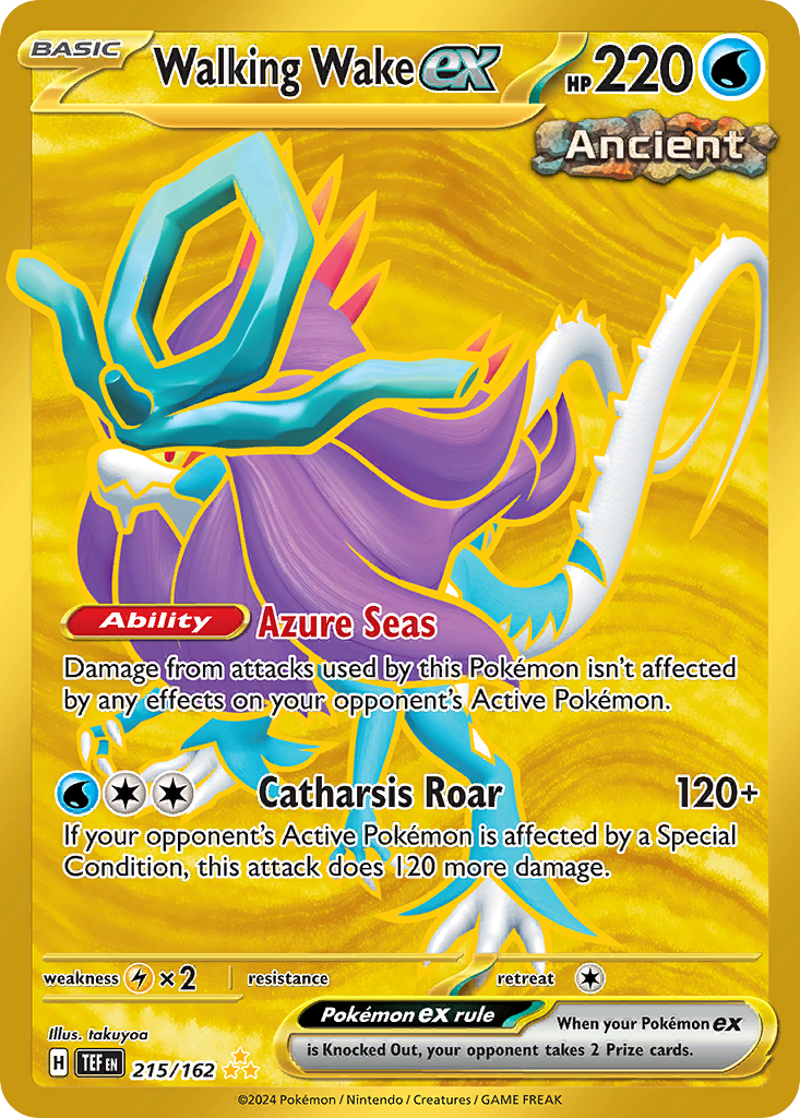 Temporal Forces Walking Wake ex #215/162