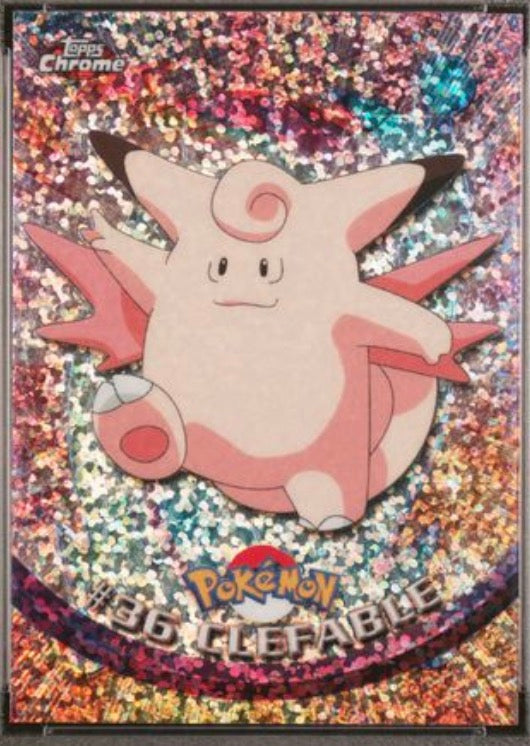 Topps Chrome Series 1 Clefable #36