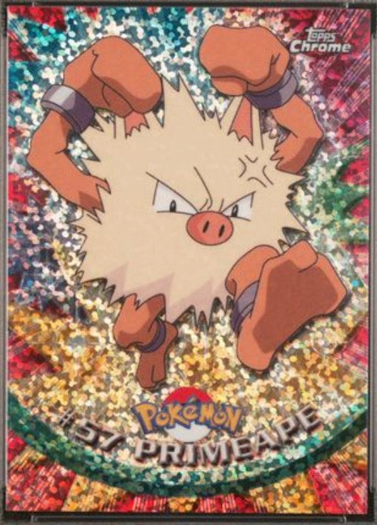 Topps Chrome Series 1 Primeape #57