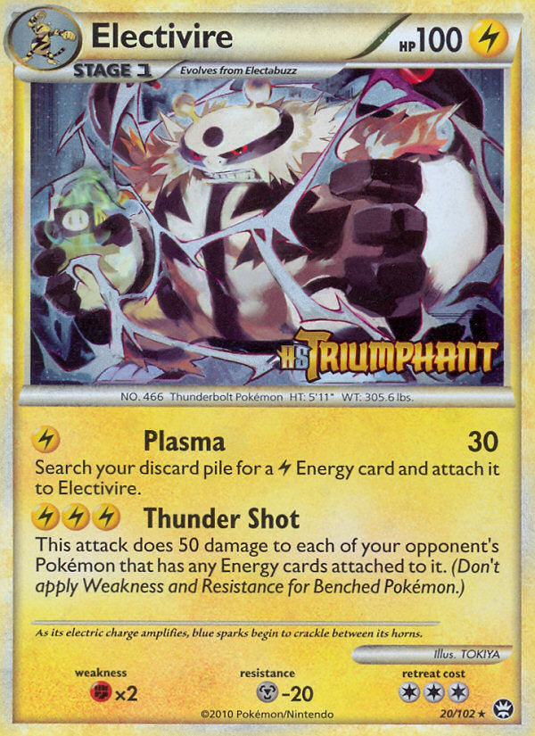 Triumphant Electivire #20 Prerelease Promo