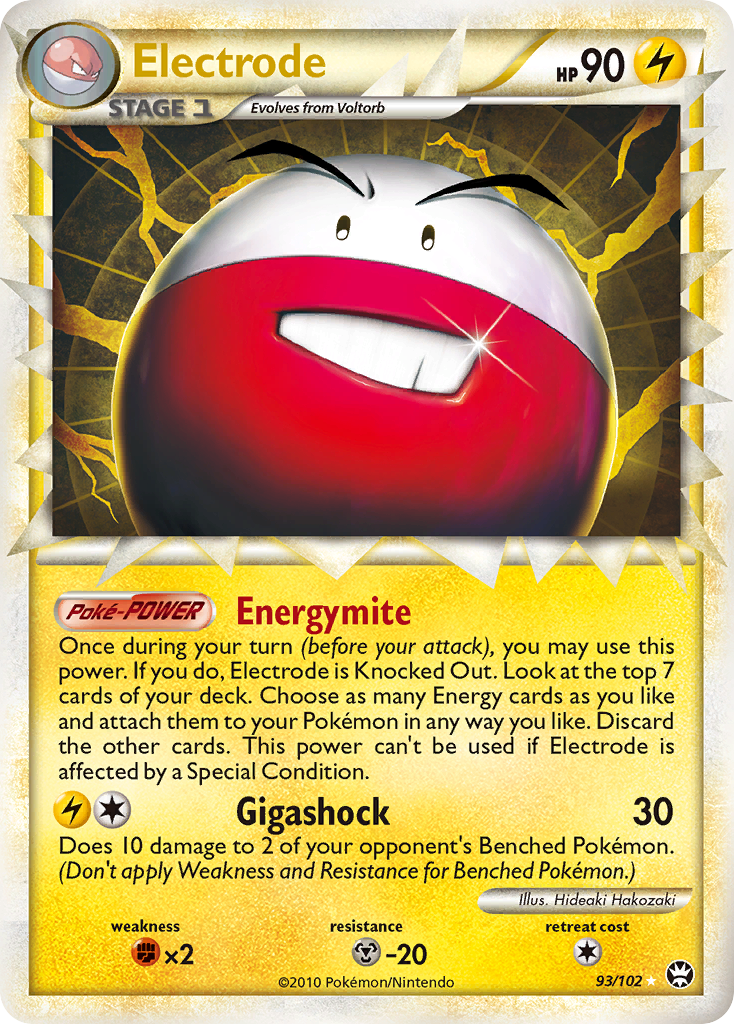 Triumphant Holo Electrode #93/102