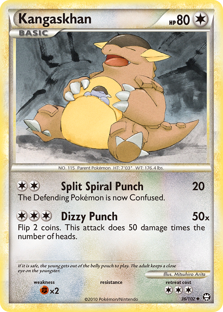 Triumphant Kangaskhan #36/102