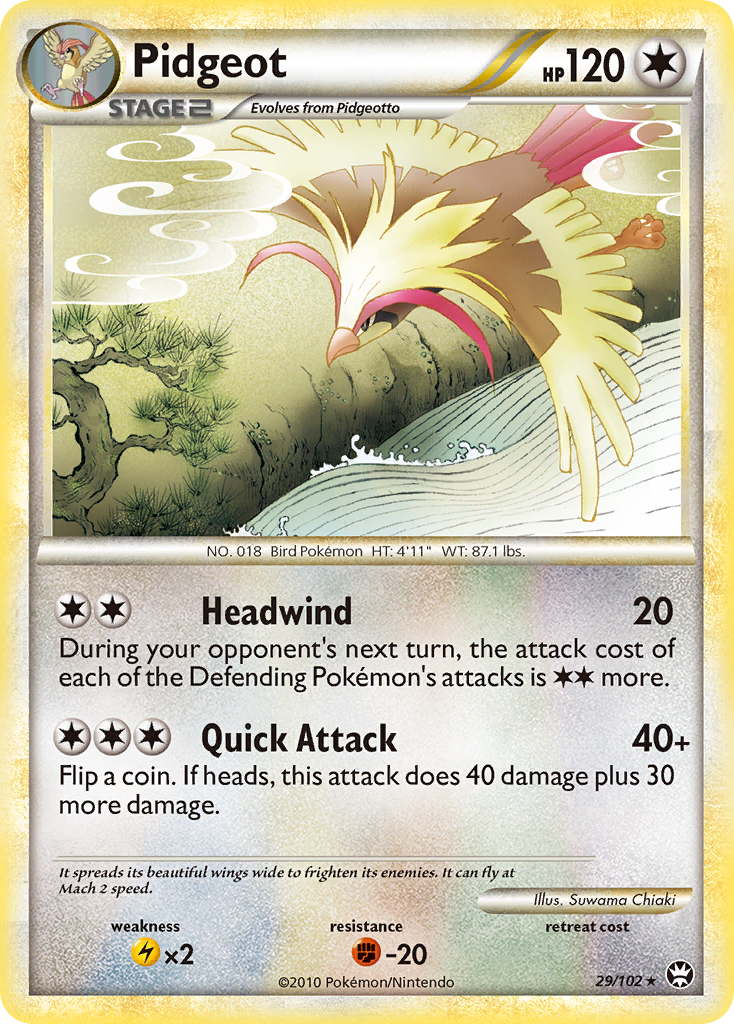 Triumphant Pidgeot #29/102