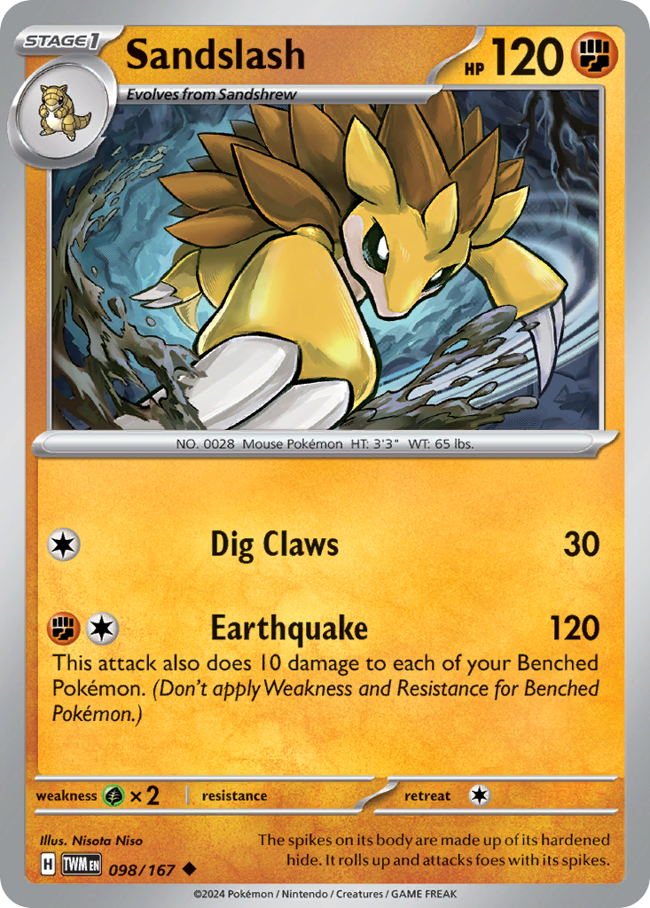 Twilight Masquerade Sandslash #98/167