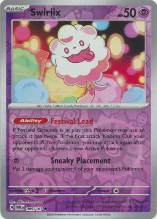 Twilight Masquerade Swirlix #89/167 reverse holo