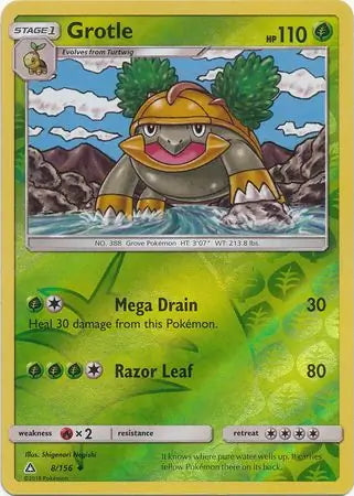 Ultra Prism Grotle #8/156 reverse holo
