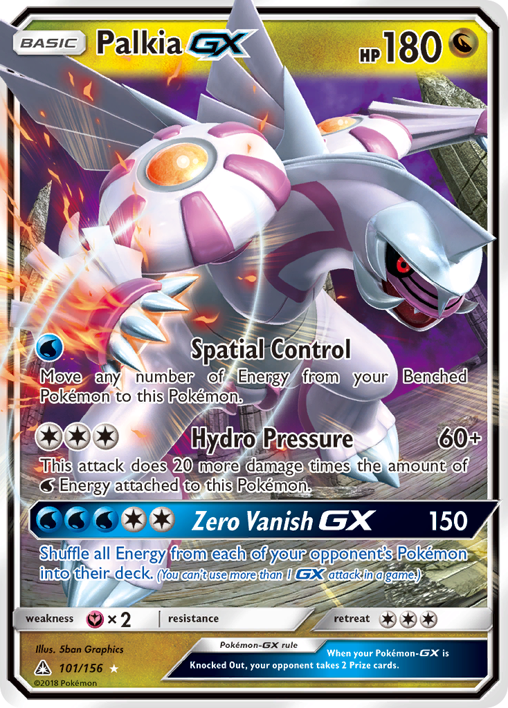 Ultra Prism Palkia GX #101/156