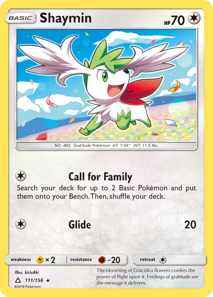Ultra Prism Shaymin #111/156