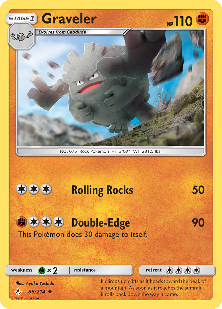 Unbroken Bonds Graveler #88/214