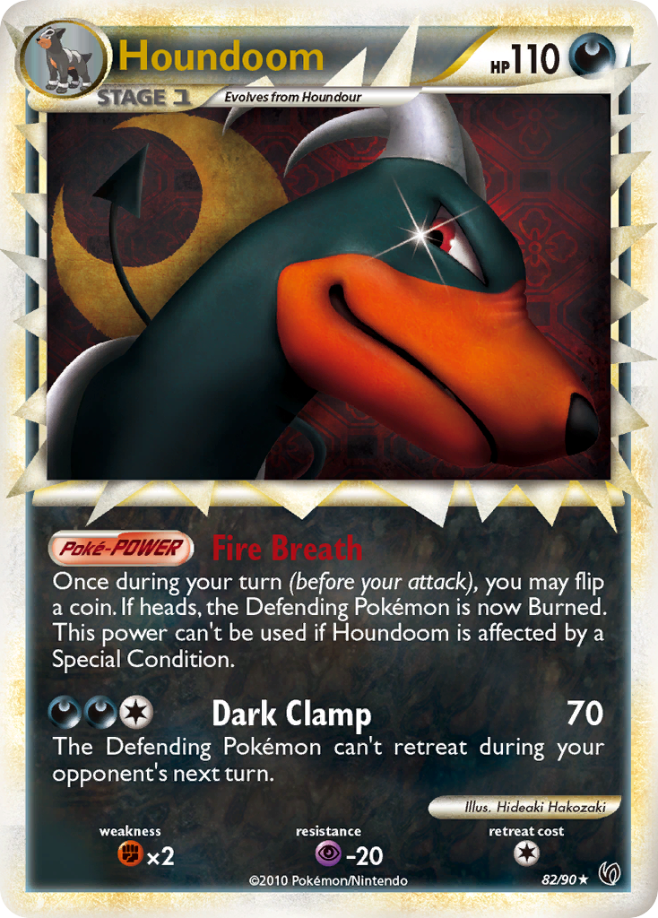 Undaunted Holo Houndoom #82/90