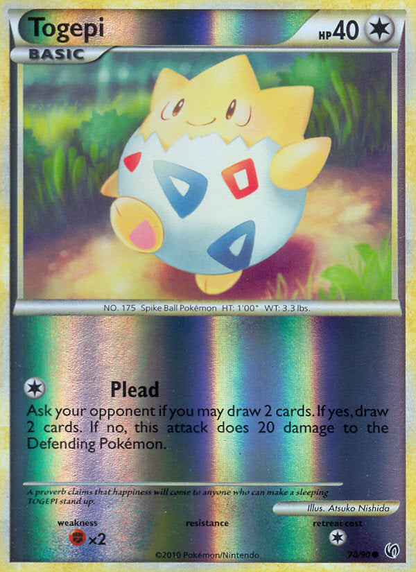 Undaunted Togepi #70/90 reverse holo