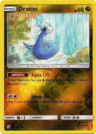 Unified Minds Dratini #148/236 reverse holo