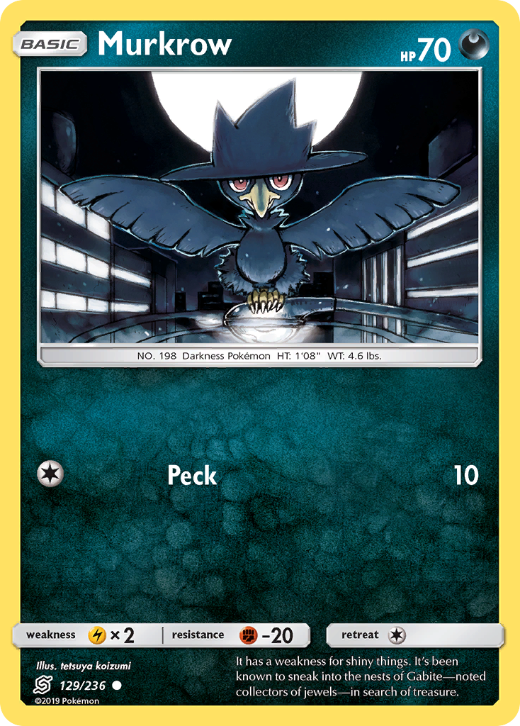 Unified Minds Murkrow #129/236