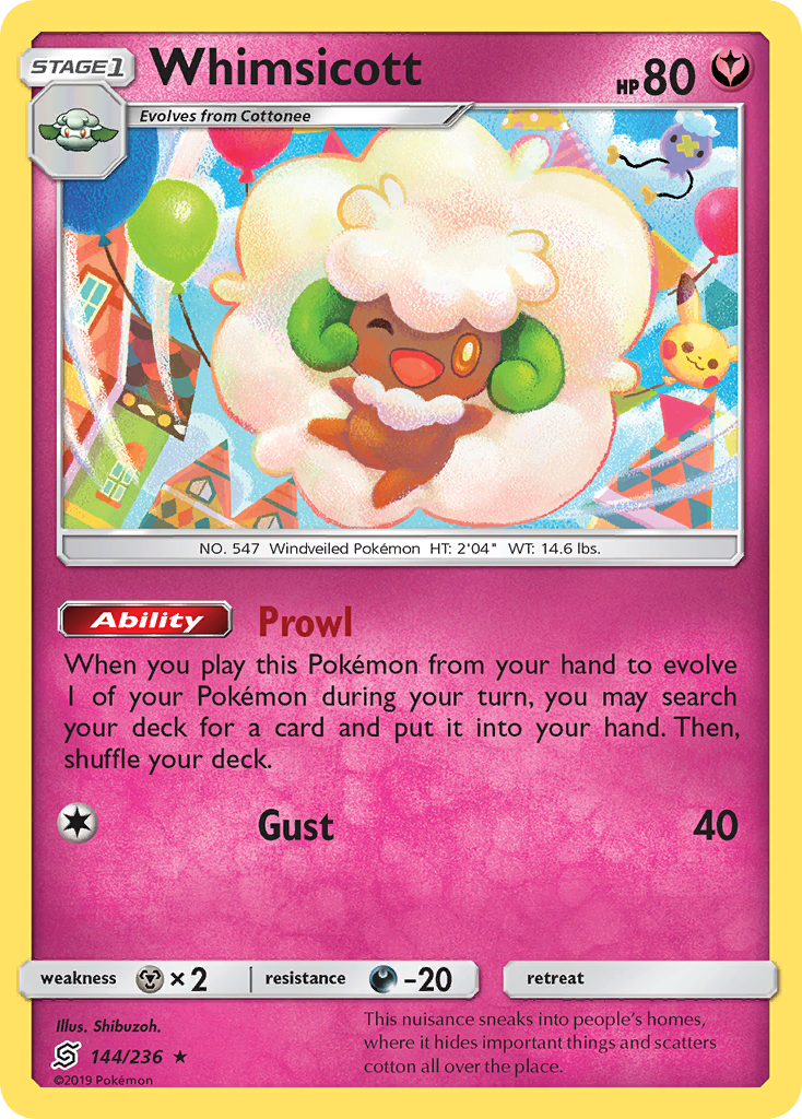 Unified Minds Whimsicott #144/236
